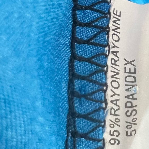 Vibrant Multicolor Maxi Dress strappy flowy one size fits all shiny shimmer - Picture 7 of 7